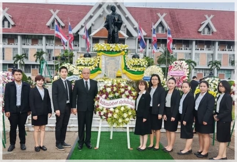 ﻿สำนักงานบังคับคดีกลุ่มจังหวัดที่ 5 (Sandbox) ร่วมพิธีวางพวงมาลาถวายสักการะเนื่องใน 